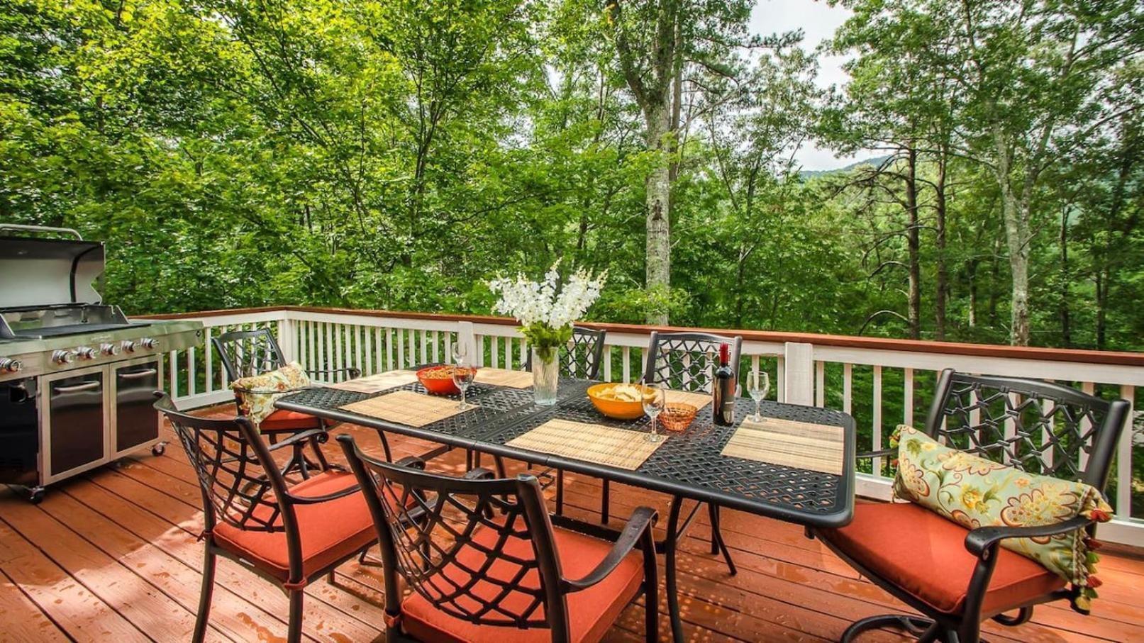 Serene Mountain And Sunset Views 3Bd Cabin Франклин Экстерьер фото
