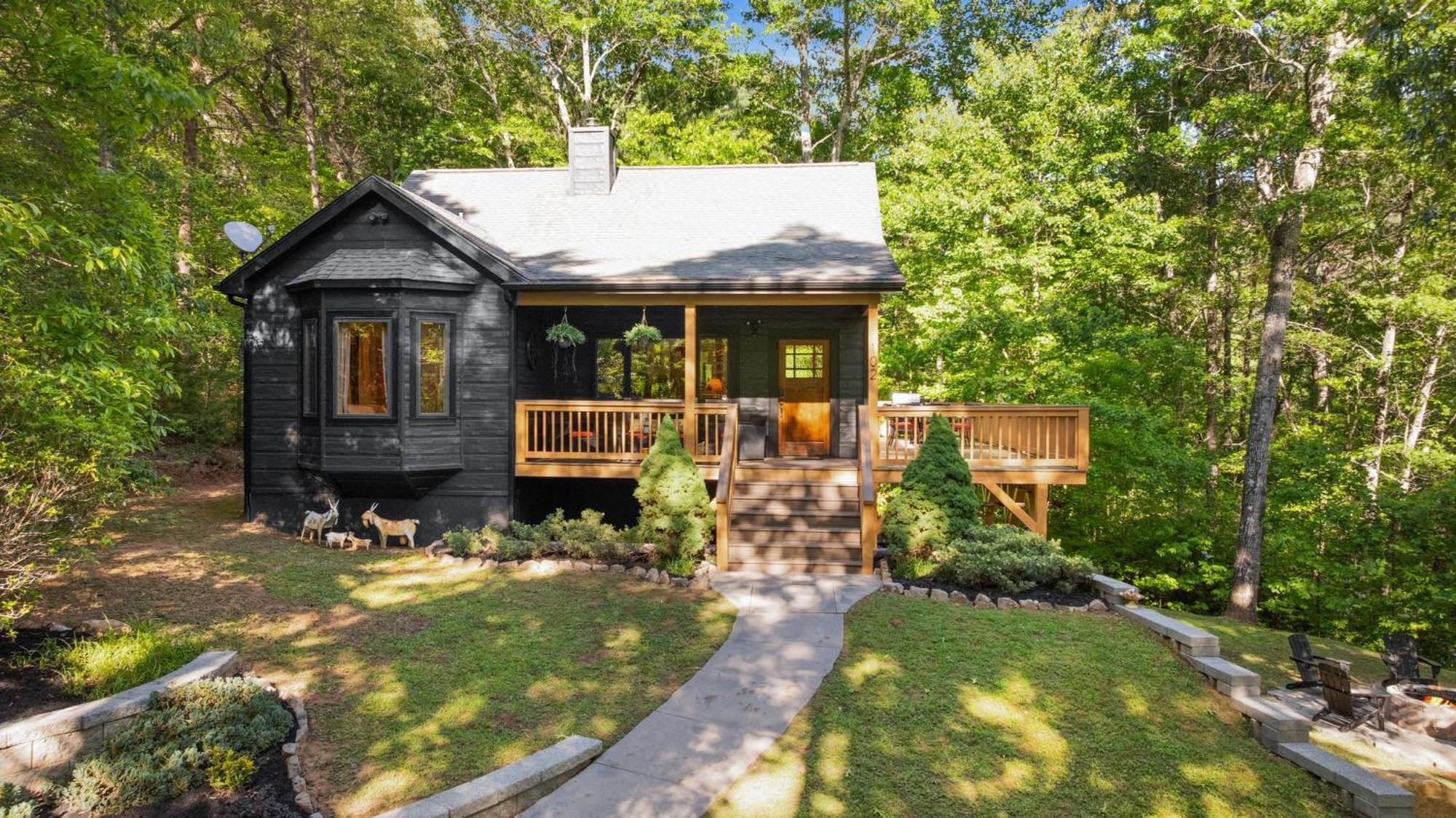 Serene Mountain And Sunset Views 3Bd Cabin Франклин Экстерьер фото