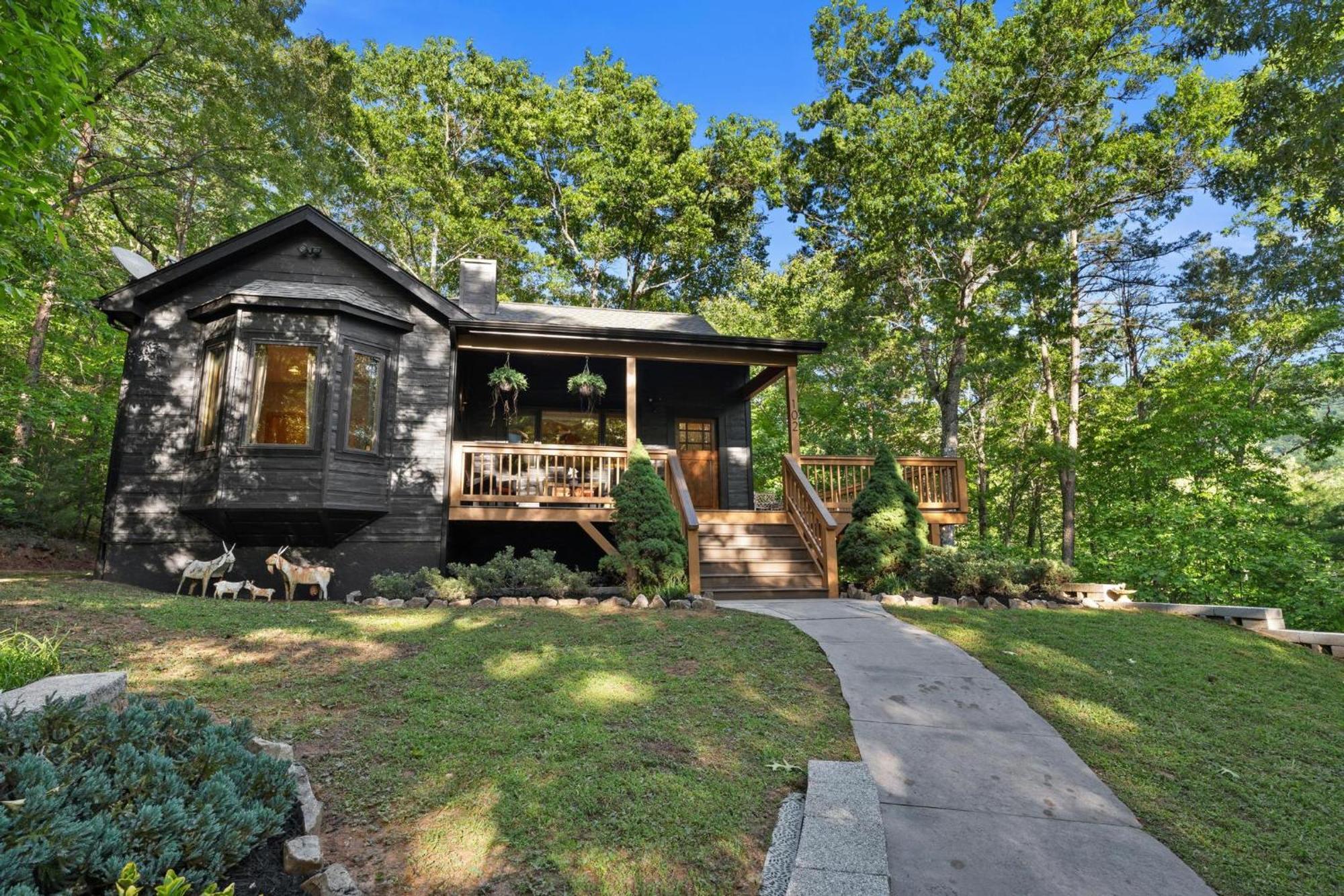 Serene Mountain And Sunset Views 3Bd Cabin Франклин Экстерьер фото